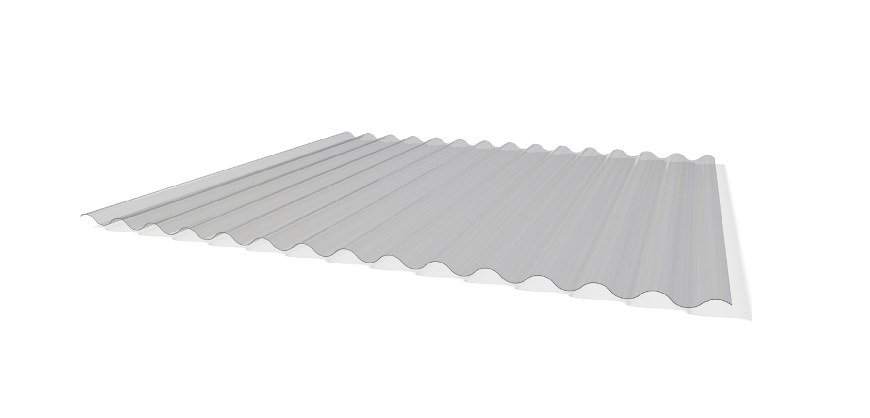 Lichtplatte WP18-76 1,2mm PVC Dach